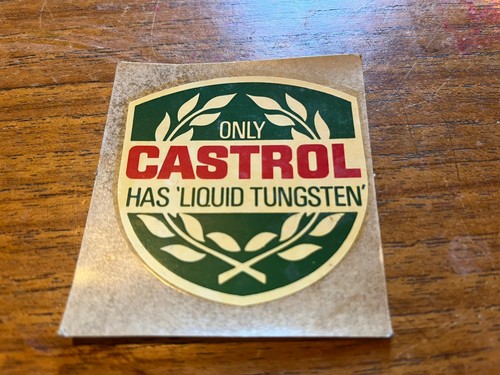 Original vintage castrol water - original,