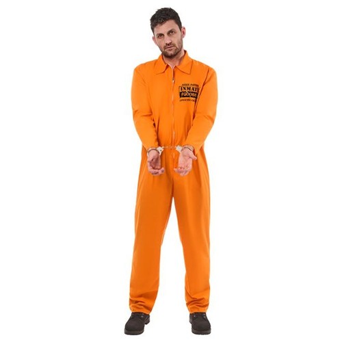 Adults orange prisoner - orange,