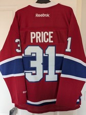 Official NHL Montreal Canadiens Ice Hockey Jersey  Carey Price#31 Reebok Sz S