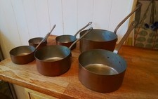 Set Of Vintage Copper