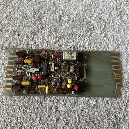Studer card for - card, multitrack