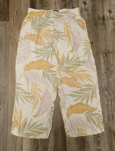 Tahari 100 linen wide - wide, leg
