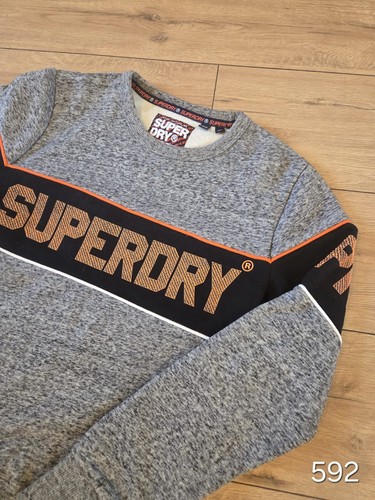 Superdry retro stripe crewneck - retro,