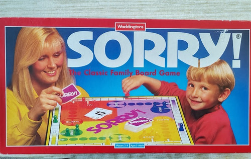Sorry board game - game, 1994
