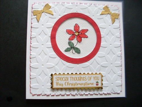 Hand made completed - , cross