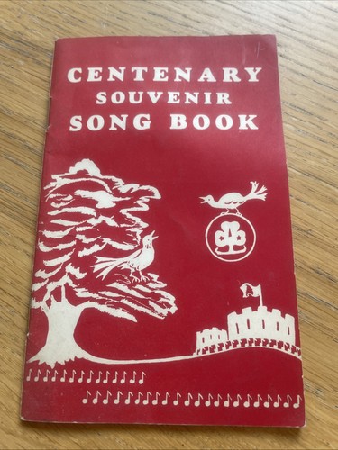 Centenary souvenir song - souvenir,