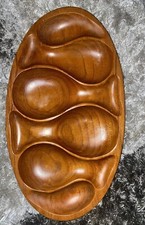 Beautiful vintage wood nut