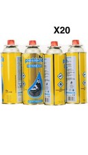 20x Butane Gas Bottles Canisters For Portable Stoves Cookers Heaters Blow Torch