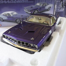 ACME 1/18 1971 Plymouth Cuda 383 Violet LTD A1806135 New GMP 523