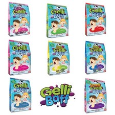 GELLI BAFF Pink Green Red Blue-Glitter Pink-Colour Change-Smelli Jelly Bath