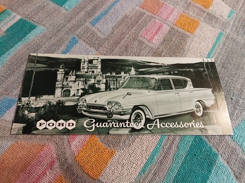 Ford accessories 1961 brochure - accessories,