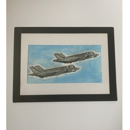 Framed aviation military - framed, print