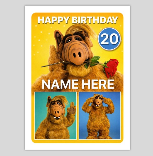 Alf personalised birthday - alf,