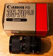 Canon FD 35-70mm F/3.5-4.5 EF FD Lens