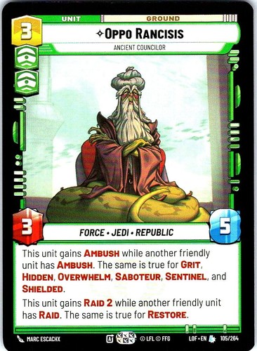 Oppo rancisis ancient - rancisis,