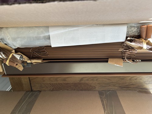 Faux wood venetian blinds - faux,