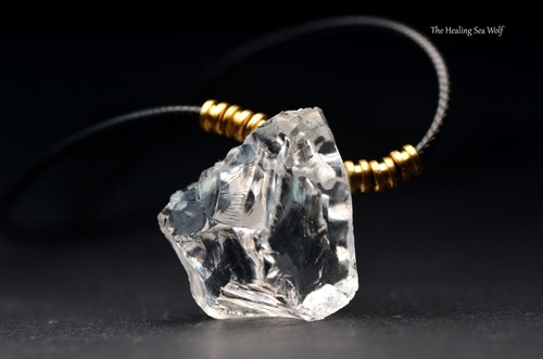 Rare azeztulite necklace - rare,