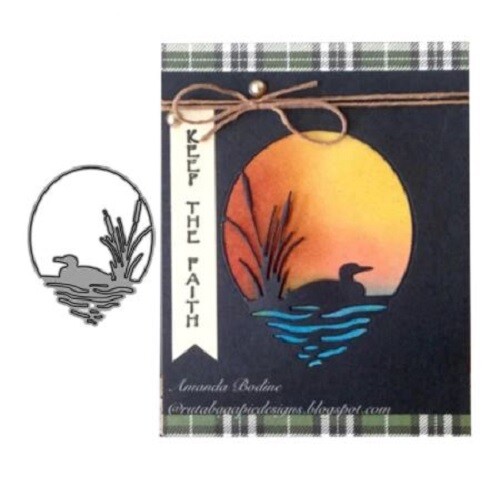 Duck reeds metal die - duck,