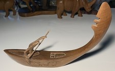 Boat Long Gondola Man Rowing