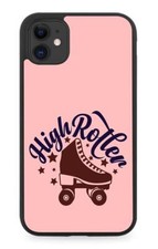Roller Derby Rubber Phone Case High Rolling Skate Skates Shoes Shoe Pink P313