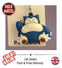 SNORLAX Pokemon 3D Rubber