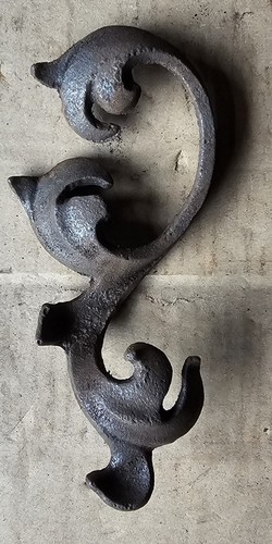 Wrought iron leaf - iron,