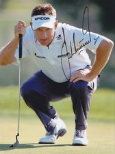 Lee Westwood Hand Signed Photo 10.5x8.