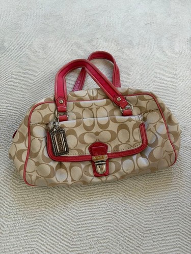 Coach signature handbag pink - coach,