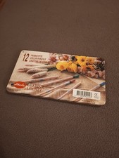 Bravo Liberty Set of 12 Colour Sketching Art Pencils Assorted Colours Tin Box