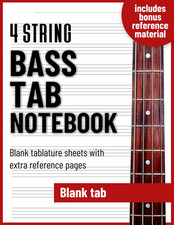 Bass Guitar Blank Tab Notebook