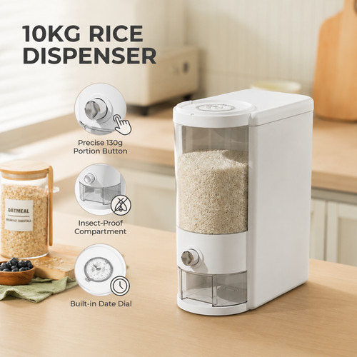 10kg rice dispenser - 10kg,