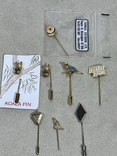 Vintage stick pin lot - stick,