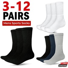 3-12 Pairs Mens Sports Socks
