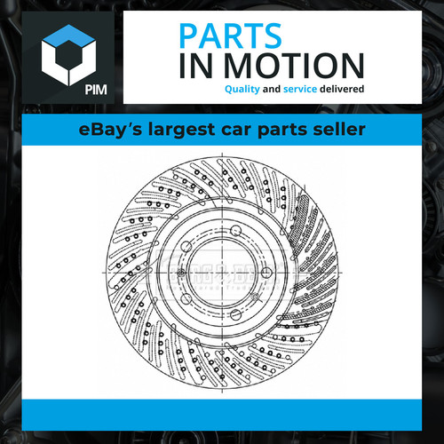 Brake disc single - disc, vented