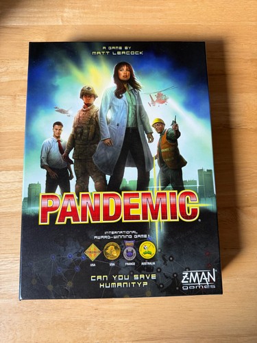 Pandemic board game man - z,