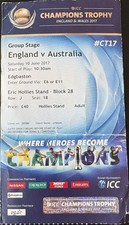 Ticket Stub, England v