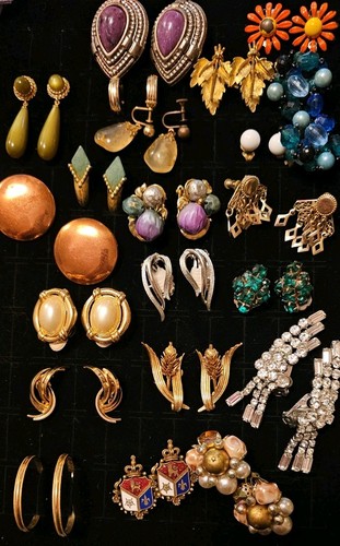 Vintage lot clip on - clip,