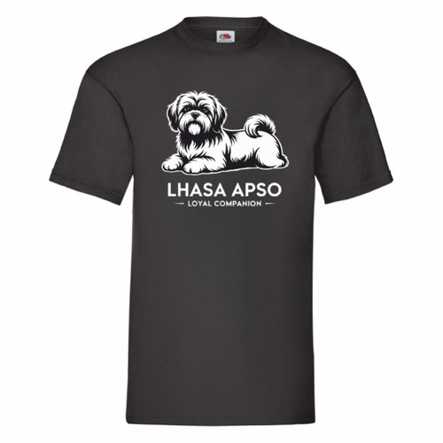 Lhasa apso loyal companion - lhasa,