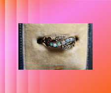 Stunning vintage Opal 9ct gold