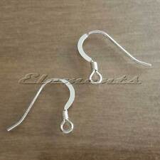 Solid .925 Sterling Silver Earring Ear Wires Fish Hooks  HIGH QUALITY SF165