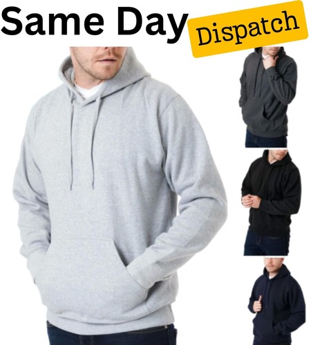 Mens pullover hoodie - hoodie, fleece