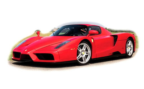Clear body shell enzo - clear,