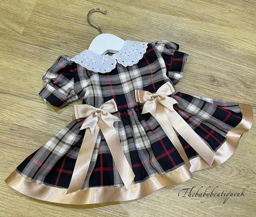 Baby girls tartan spanish - tartan,