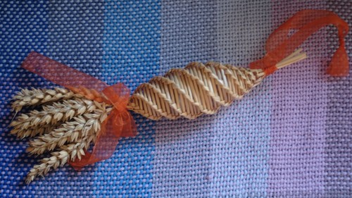 Rustic handmade straw - rustic,