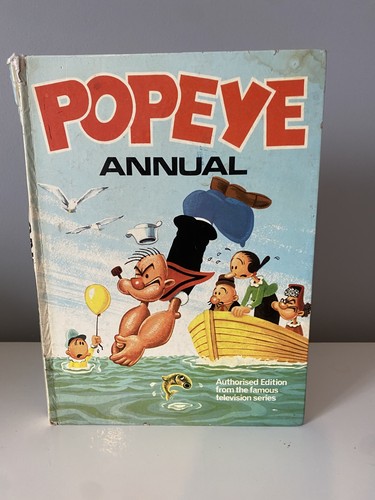 1973 popeye sailor annual - popeye,