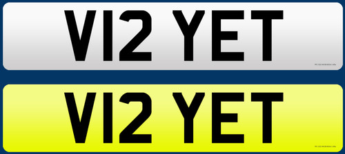 V12 yet personalised - v12,