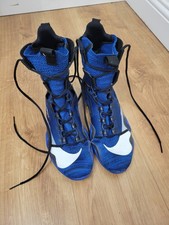 rare Nike HyperKO 2.0 Blue Boxing Boots 12 uk  new, used 1 time