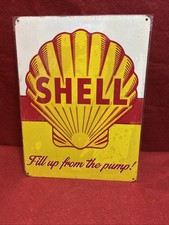 Vintage Style Sign SHELL Fill
