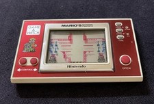 Nintendo Mario's Cement Factory Game and Watch