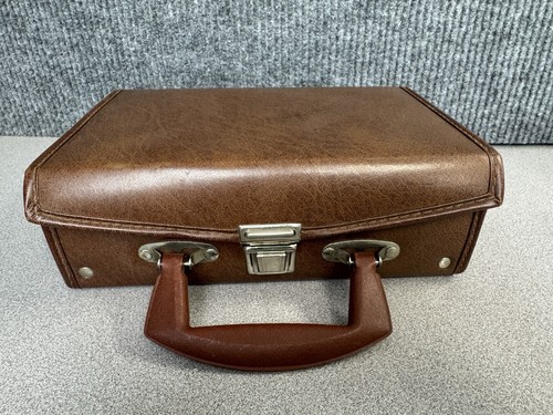 Vintage brown vinyl - , 12-slot